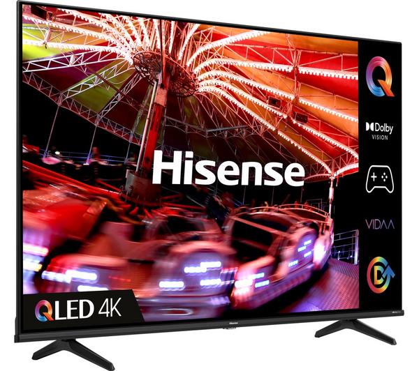 Hisense 50A6EGTUK (50 Inch) 4K UHD Smart TV, with Dolby Vision HDR, DTS Virtual X, Youtube, Netflix, Disney +, Freeview Play and Alexa Built-in, Bluetooth and WiFi (2022 NEW)