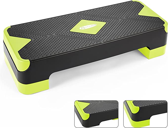 ACTIVE FOREVER Steppers for Exercise 3 Levels, Aerobic Step Board, – BIG  BARGAINS DEPO