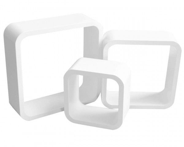 Form Cusko White Cube shelf (D)155mm, Set of 3